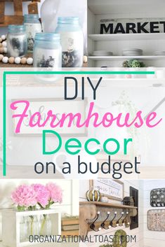 diy farmhouse house decor on a budget