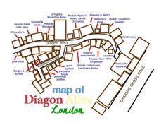 the map of dragon alley london