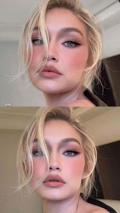 Gigi Hadid Makeup Looks, Best Charlotte Tilbury Products, Gigi Hadid Makeup, Charlotte Tilbury Products, Base For Makeup, Maquillage On Fleek, Makeup Face Charts, Face Charts, Ethereal Makeup