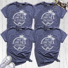 Most Likely to Cruise Squad Vacation Shirt, Custom Matching Family Beach Party Tee, Girls Trip Shirt, Travel Group Tshirt, Vacay Mode Shirt Set sail in style with our Most Likely to Shirt, the perfect Cruise Squad Shirt for your next vacation! Whether you're hitting the high seas or lounging on the beach, this Custom Matching Family Beach Party Tee is a must-have. Ideal for Girls Trip adventures or a fun Travel Group Tshirt, this Vacay Mode Shirt will keep your crew looking coordinated and fabul Vacation Shirts Beach, Vacay Mode, Girls Trip Shirts, Fun Travel, Adventure Shirt, Family Tees, Squad Shirt, Group Shirts, Family Beach