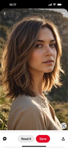 Short Brunette Hair With Face Framing, Collarbone Length Hair With Highlights, Long To Medium Haircut Before And After, Shoulder Length Hair With Layers For Fine Hair, Layered Midlength Cut, Medium Hair Styles Thick Hair, Women’s Straight Medium Length Haircut, Medium Length Hair With Layers And Side Bangs Round Face, Medium Length Haircut No Bangs