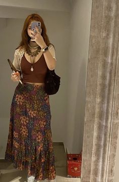 Look 80s, Look Grunge, Estilo Hippy, Mode Hippie, Earthy Outfits, Estilo Hippie, Hippie Style Clothing, Mode Boho, Hozier