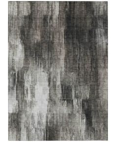 an area rug with grey and white colors