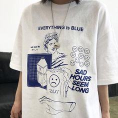 aesthetic tshirt boogzel Boogzel Apparel, Graphic Shirt Design, Everything Is Blue, Tshirt Design Inspiration, Shirt Design Inspiration, Shirt Print Design, Aesthetic Clothing, Long T Shirt, Tee Shirt Designs