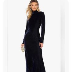 Nili Lotan Blue Velvet Genevieve Maxi Dress Gown M Chest 19” Nili Lotan, Dress Gown, Blue Velvet, Gowns Dresses, Color Blue, Maxi Dress, Velvet, Womens Dresses, Dresses