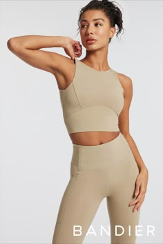 Featuring an impossibly buttery fabric, this ultra-flattering longline bra is made for a Vinyasa flow or a reformer class. (Wouldn't look to bad under a boxy blazer, either.) Active Wear Fashion, Boxy Blazer, Sport Bras, Support Bra, Leggings Tops, Gym Fits, Longline Bra