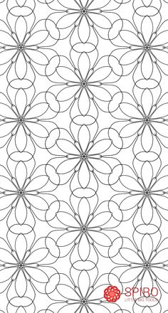 an abstract design with circles and lines in black and white, on a white background