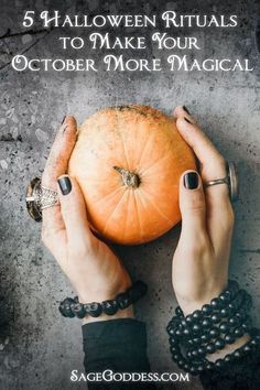 Pagan Halloween Traditions, Halloween Rituals, Wicca Halloween, Samhain Traditions, Pumpkin Magic, Samhain Ritual, Samhain Halloween, Fall Nights, Under Your Spell