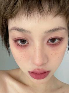 asian makeup High Visual Weight Makeup, Crying Makeup, Wet Makeup, Vampire Bride, Drag Make-up, A Daily Routine, Makeup Tut, Image Swag, Ethereal Makeup