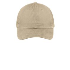 Purchase the Port & Company® Brushed Twill Low Profile Cap at Michaels. com. The great classic look and lightweight feel make this cap an all-around favorite. The great classic look and lightweight feel make this cap an all-around favorite. Details: Available in multiple colors 100% brushed cotton twill Unstructured Low profile 6 panels Self-fabric slide closure | Port & Company® Brushed Twill Low Profile Cap in Khaki | Michaels® Brushed Cotton, Classic Looks, Cotton Twill, Low Profile, Fabric, Color