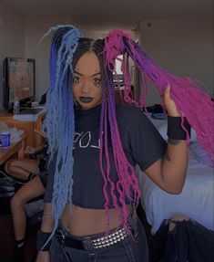 Colored Box Braids, Cute Box Braids, Cute Box Braids Hairstyles, Protective Hairstyles Braids, Box Braids Styling, Black Hair Care, Cornrow Hairstyles, Box Braids Hairstyles, Afro Hairstyles