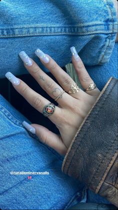 Icy Jewelry, Really Cute Nails, Nail Ring, Gold Rings Jewelry, Clear Nails