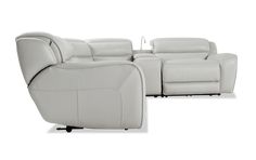 Transport your living room to the magnificent Milan! My Milan Reclining Sectional will make you feel like you’re in the fashion capital of the world with its fine materials and stylish features. My high-quality materials include real leather, solid wood, and of course, my Bob-O-Pedic memory foam. In addition, the dual power headrest and power recline is designed to maximize your comfort, so you’ll never want to leave Milan! The main star of the set is my console with its wireless charging statio Bob's Discount Furniture, Reclining Furniture, Mattress Store, Living Room Sectional, Modular Sectional, Armless Chair, Reclining Sectional, Discount Furniture, Power Recliners