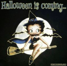 #halloween #bettyboop Spooky Halloween Pfp, Betty Boop Halloween, Starfish Tattoo, Vintage Betty Boop, Betty Boop Classic, Season Of The Witch, Hippie Art