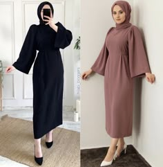 Hijabista Fashion, Mode Turban, Muslim Fashion Hijab Outfits, Hijabi Fashion Casual, Muslim Fashion Hijab, Hijabi Outfits Casual