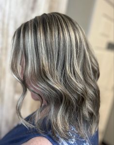 Ash Blonde Hair Balayage, Ash Blonde Hair, Balayage Hair Blonde, Hair Balayage, Hair Color Highlights, Ash Blonde, Grey Hair, Hair Dye, Medium Hair