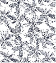 a black and white drawing of leaves