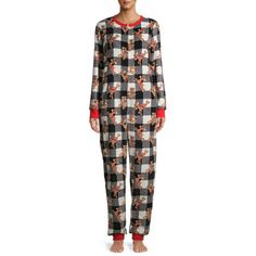 Soft, cozy and full of charm! Snuggle up in this Rudolph "Shine Bright" Trapdoor Union Suit Size: L.  Color: White.  Gender: female.  Age Group: adult. Adult Christmas Pajamas, Mens Christmas Pajamas, Buffalo Plaid Pajamas, Matching Family Christmas Pajamas, Union Suit, Plaid Pajama Pants, Plus Size Pajamas, Winter Pajamas, Plaid Pajamas