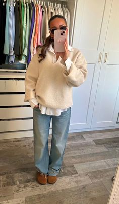 Layered Sweater Outfits, Son Bahar, Clean Outfits, Lounge Wear Stylish, Balayage Caramel, Office Outfit Ideas, Charleston Style, Winter Outfits Ideas, Modesty Outfits