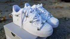 Nike Air Force Ones Size 10 Men. White Rope Lace. Off White Lacing System Custom | eBay Air Force Custom, White Rope, Nike Air Force Ones, Air Force Ones, Nike Free, Nike Air Force, Air Force, Nike Air, Athletic Shoes