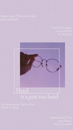 a poster with the words hand, it's just too hard to know what you are doing