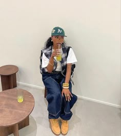 Dress With Crew Neck Over It, Tyler The Creator Aesthetic Outfit Women, Boiler Room Outfit, 90s Rnb Fashion, Trendy Shein Outfits, Overalls Streetwear, Y2k Old School, Bestie Hangout, Summer Skirt Outfits