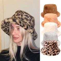 Upgrade your winter wardrobe with our Winter Cow Leopard Faux Fur Fluffy Bucket Hats – where chic meets cozy for the ultimate cold-weather accessory. Crafted with precision, these hats feature a luxurious blend of faux cow leopard fur, adding a touch of glam to your outfit while keeping you warm and comfortable. These eye-catching hats boast bold patterns and plush faux fur, making a statement wherever you go. But it's not just about style – they're designed for superior warmth and comfort, p... Female Fisherman, Skiing Style, Cow Hat, Fluffy Bucket Hat, Leopard Hat, Chain Clothes, Bucket Hat Style, Fur Bucket, Faux Fur Bucket Hat