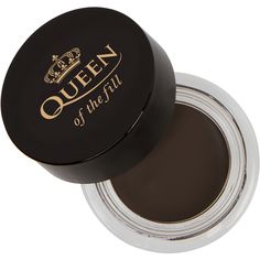 Queen of the Fill Eyebrow Pomade Night *** Find out more about the great product at the image link. (This is an affiliate link) Eyebrows Threaded, Brown Eyebrow, Eyebrow Pomade, Brown Eyebrows, Filling In Eyebrows, How To Grow Eyebrows, Thick Eyebrows