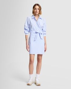 Striped Poplin Shirt Dress, Poplin Shirt, Dress 100, For All Mankind, 7 For All Mankind, Dream Closet, Top Brands, Inside Out, The Dress