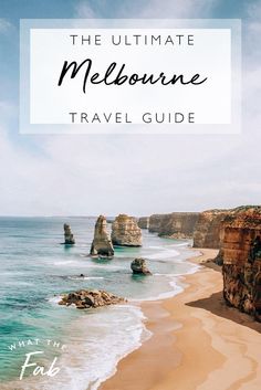 the ultimate melbourne travel guide with text overlay