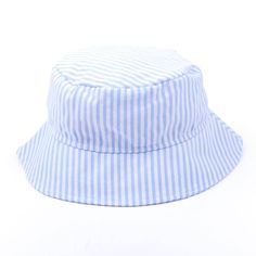 This Stripe Sun Hat is the perfect way to keep your little one from getting too much sun while still letting them have some fun! With UPF 50+ protection, this hat helps ensure your toddler stays safe in the sun. Available in sweet colors to suit your style, you can personalize this kids' bucket hat with a monogram for that extra special touch.