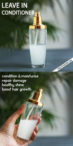 Diy Hair Mist Sprays, After Wash Hair Serum Diy, Diy Leave In Hair Conditioner Spray, Rough Hair Remedy, Diy Leave In Hair Conditioner, Diy Hair Mist, Remedies For Dry Hair, Overnight Rice, Extremely Dry Hair