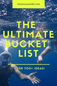 the ultimate bucket list for scuba enthusiasts