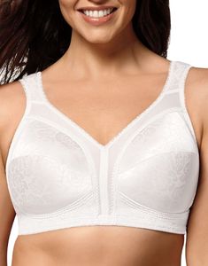 Playtex 18 Hour Ultimate Shoulder Comfort Wire-Free Bra | 4693B Playtex Bras, White Bra, Free Bra, Just My Size, Full Coverage Bra, Bra Types, Wireless Bra, Soft Cup, Support Bras