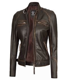 Moto Rub Off Quilted Dark Brown Leather Jacket For Women







Rev up your style with our Moto Rub Off Quilted Dark Brown Leather Jacket for Women. This jacket exudes a rugged yet chic appeal with its quilted design and rich dark brown color. Crafted from 100% real lambskin leather, it offers durability and a luxurious feel. Whether you're hitting the road or stepping out in the city, this moto-inspired jacket adds an edgy flair to any outfit, making it a must-have for the fashion-forward women. Peplum Leather Jacket, Asymmetrical Leather Jacket, Dark Brown Leather Jacket, Leather Jacket Biker, Cafe Racer Leather Jacket, Moto Leather Jacket, Varsity Jacket Women, Motorcycle Jacket Women, Distressed Leather Jacket