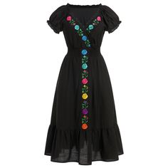 PRICES MAY VARY. Traditional Mexican Dress for Women: Mexican dresses for women traditional cinco de mayo outfit. Floral embroidered Mexican peasant dresses for women ethnic wear Mexican dress for women traditional fiesta. Mexican embroidered floral dress, gives you a romantic look at crowds. Pretty 70s Mexican dress for girls, mexican dress woman cinco de mayo costume women Halloween costume, fiesta dress for women, Mexican themed Fiesta birthday dresses, Mexican fiesta outfits for women; Flora Mexican Theme Dresses, Peasant Dresses, Mexico Dress, Mexican Quinceanera Dresses, Long Maxi Gowns, Embroidered Floral Dress, Traditional Mexican Dress, Mexican Wedding Dress, Flower Midi Dress