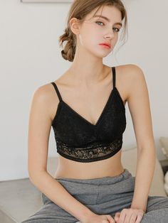 Composition : Material: Lace: 90% nylon, 10% polyurethane, bra Lining: 93% rayon, 7% spandexColor : Beige,Black,Wine,Dark greenCountry of Origin : China Fitted Camisole Bra For Night Out, Chic Fitted Camisole Bra, Chic Camisole Bra, Fitted Solid Bra With Removable Pads, Fitted Cami Bra With Removable Pads, Fitted Cami Bra With Built-in Bra, Fitted Cami Bra For Night Out, Spring Padded Stretch Bra, Party Fitted Nylon Bra