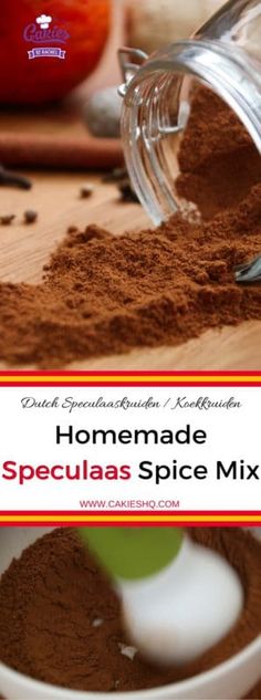 homemade spice mix in a bowl with spoon