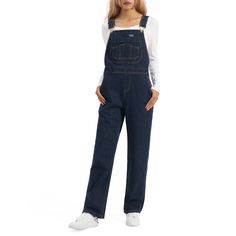 PRICES MAY VARY. Comfortable Fit: HISEA timeless denim bib overalls feature a boyfriend, relaxed fit with a retro straight-leg cut. The womens overalls include button closures on both sides and the classic 5-pocket design. Combining classic fashion with comfort and versatility, these overalls are a practical and popular choice. Durable Fabric: This women casual jean overall is made of 99% cotton and 1% spandex twill denim, 10.8 oz mid-weight. The fabric offers some stretch for increased comfort Womens Overalls, Jean Overalls, Bib Overalls, Overalls Women, Leg Design, Classic Fashion, Casual Jeans, New Wardrobe, Pocket Design