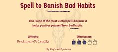 Banish Evil Spell, Voodoo Spells To Get Rid Of Someone, Hoodoo Spell To Get Rid Of Someone, Unhexing Spell, How To Get Rid Of Evil Eye, Remove Blockages Spell, Spell To Remove Someone From Your Life, Cleaning Spells, Spells To Get Rid Of Someone