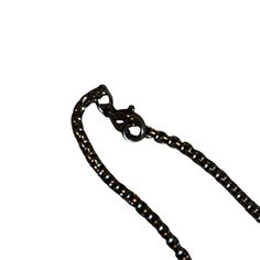 a black dog leash on a white background