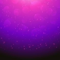 an abstract purple background with stars and bubbles