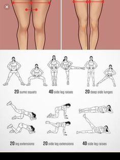 a woman's legs and butts are shown with the instructions to do it