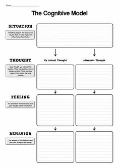 See 19 Cognitive Behavioral Therapy Worksheets Anxiety. Inspiring Cognitive Behavioral Therapy Worksheets Anxiety worksheet images. Cbt Emotions Activities, Decision Making Therapy Activities, Cbt Techniques Free Printable, All Or Nothing Thinking Worksheets, Worksheets For Therapy, Impulsivity Worksheets For Adults, Psychology Worksheets Printables, Self Therapy Worksheet