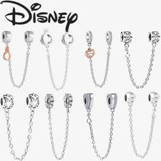 Disney 2024 new fashion creative safety chain for Pandora original bracelet accessories senior fine Pandora Original, Disney 2024, Bracelet Accessories, Fashion Creative, Safety Chain, Creative Fashion, Wholesale Jewelry, Accessories Bracelets, Charm Jewelry