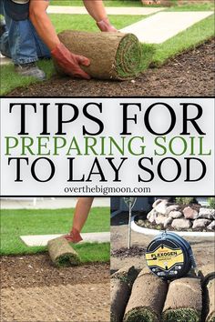 landscaping tips for preparing soil to lay sod