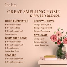 Home Diffuser Blends, Essential Oil Perfume Blends, Essential Oil Spray Recipes, Home Diffuser, Doterra Blends, Aromatherapy Recipes