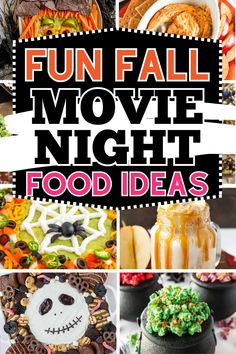 halloween movie night food ideas that are fun and easy to make for the whole family