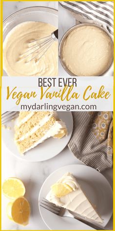 the best ever vegan vanilla cake recipe