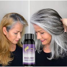 Gray Color Fixing Hair Dye Shampoo Cover Gray Hair Fade Yellow After Bleach Hair Shampoo Blonde Hair Designs, Natural White Hair, Grey Hair Remedies, Cover Gray Hair, Grey Hair And Glasses, Bleach Hair, Silver White Hair, Shampoo For Gray Hair, Hair Dye Shampoo